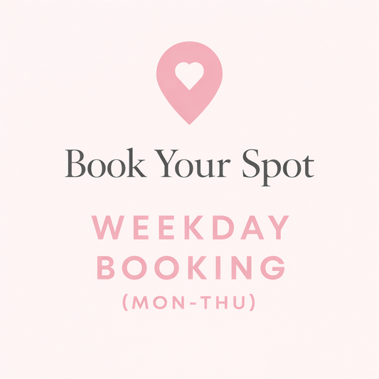 Weekday Booking (Mon-Thu)